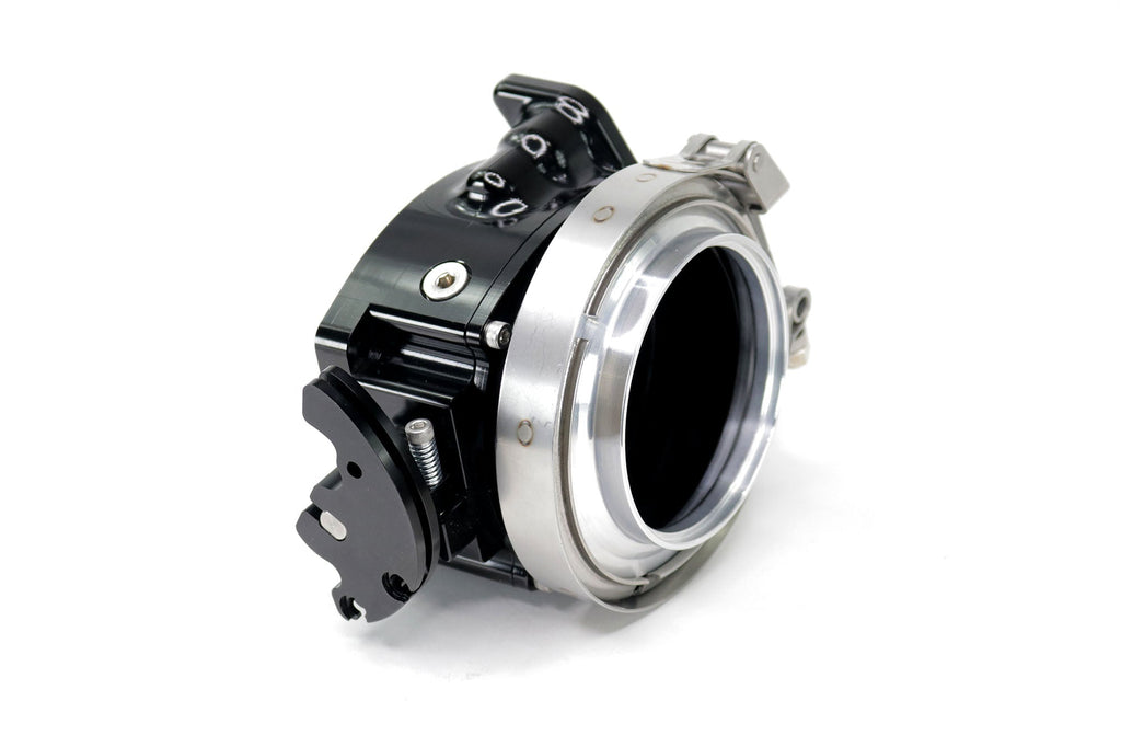 ICON 92/95mm Cable Drive Throttle Body (Black) w/ Interchangeable Connection-Motion Raceworks-Motion Raceworks