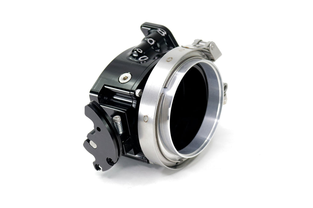 ICON 92/95mm Cable Drive Throttle Body (Black) w/ Interchangeable Connection-Motion Raceworks-Motion Raceworks