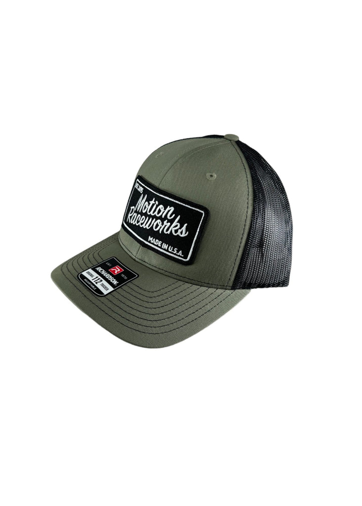 Motion Heritage Hat Dark Green/Black Snapback 95-137-Motion Raceworks-Motion Raceworks