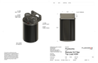 Fluidworks Remote Oil Filter- Top Load-Fluidworks-Motion Raceworks