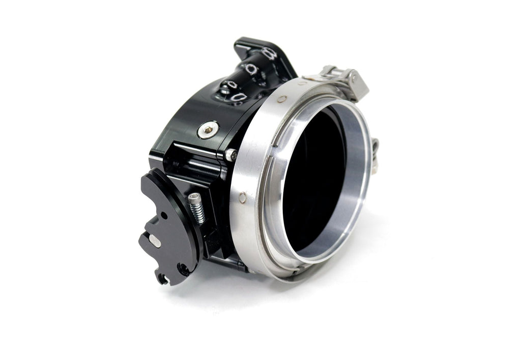 ICON 102/105mm Cable Drive Throttle Body (Black) w/ Interchangeable Connection-Motion Raceworks-Motion Raceworks