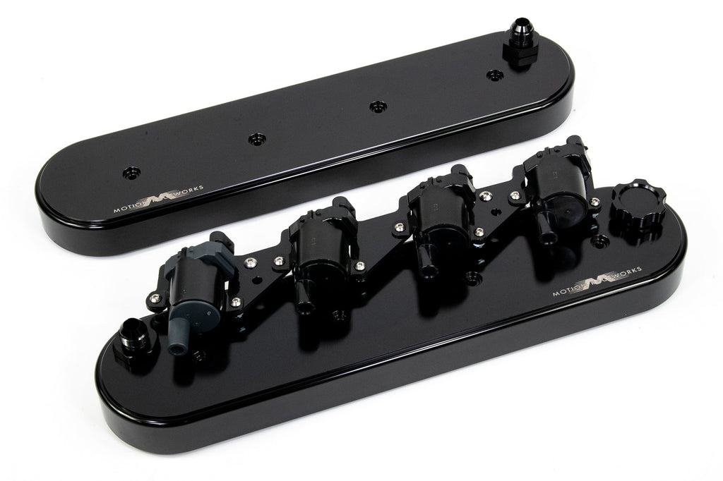 Motion Raceworks Billet LS Valve Covers 10-120BLK-Motion Raceworks-Motion Raceworks