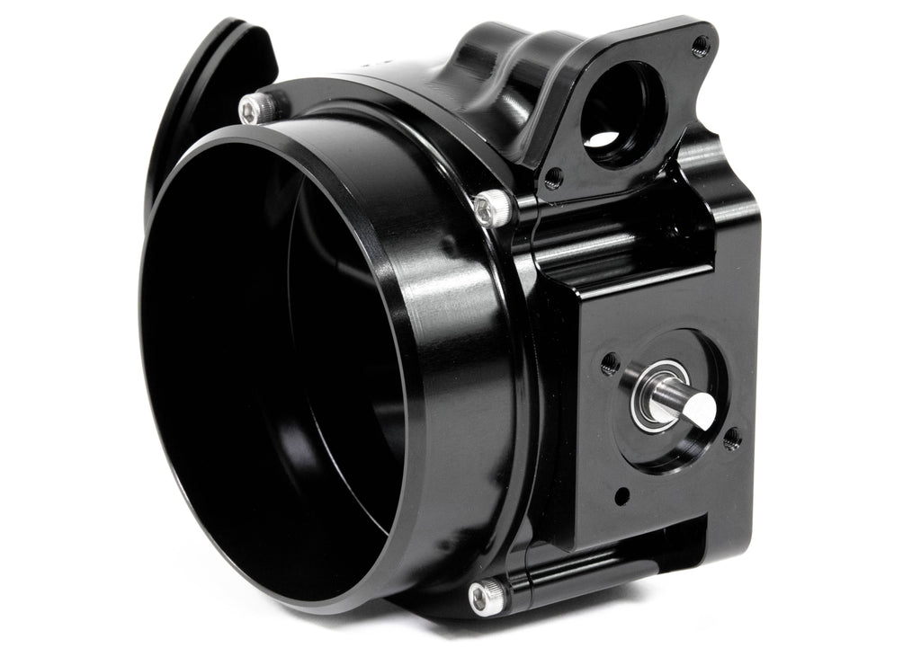 ICON 92/95mm Cable Drive Throttle Body (Black) w/ Interchangeable Connection-Motion Raceworks-Motion Raceworks