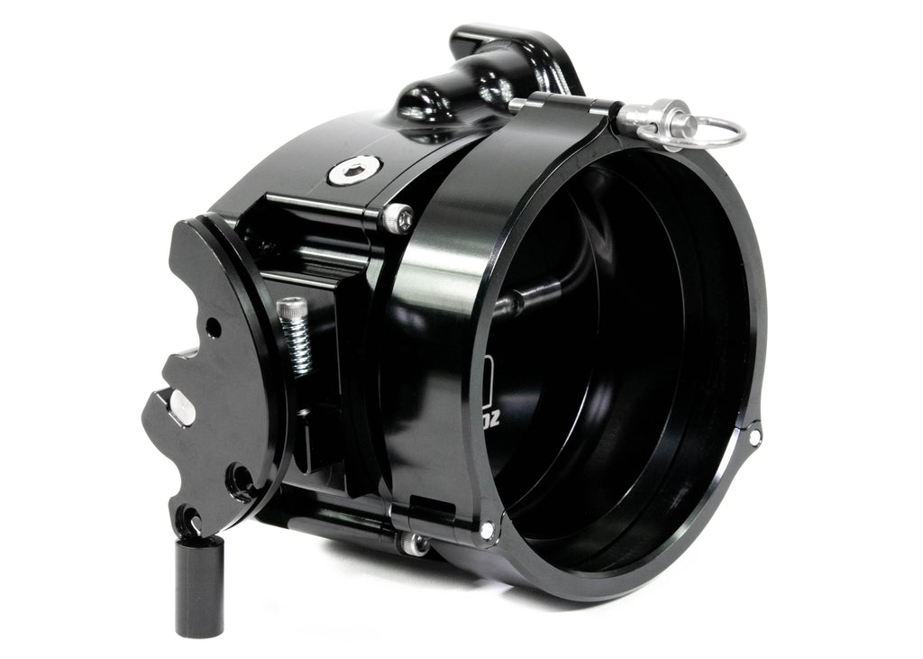 ICON 102/105mm Cable Drive Throttle Body (Black) w/ Interchangeable Connection-Motion Raceworks-Motion Raceworks