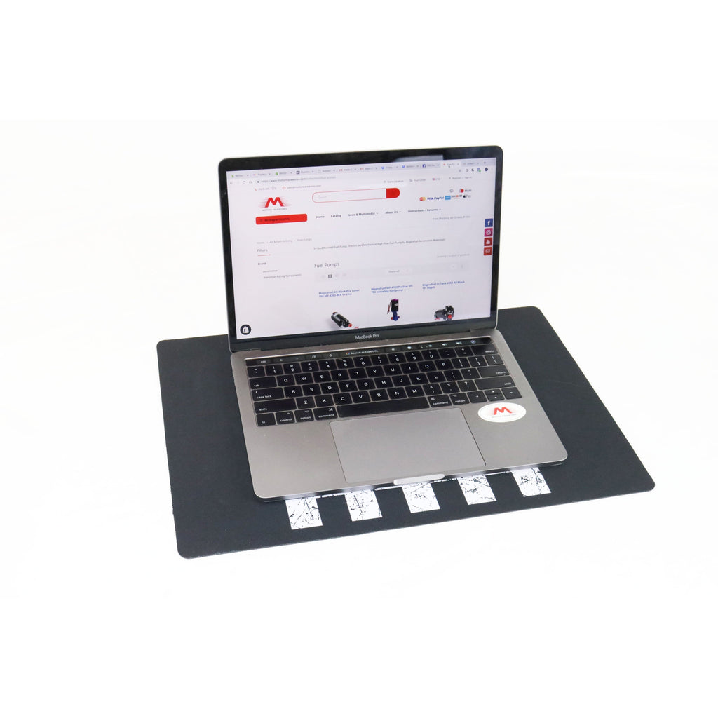 Motion Raceworks Laptop Tuning No Skid Mat Pad 18"x12"-Motion Raceworks-Motion Raceworks