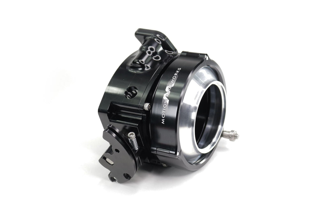 ICON 102/105mm Cable Drive Throttle Body (Black) w/ Interchangeable Connection-Motion Raceworks-Motion Raceworks