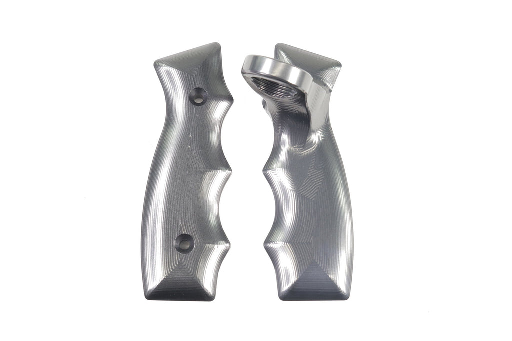 Operator Button Billet Grip Insert Set Gun Metal Gray 16-144-01 (Button Not Included)-Motion Raceworks-Motion Raceworks