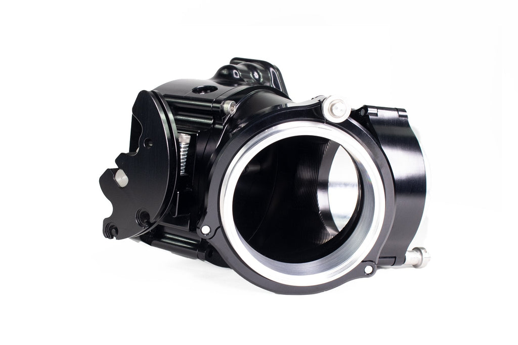 ICON 102/105mm Cable Drive Throttle Body (Black) w/ Interchangeable Connection-Motion Raceworks-Motion Raceworks